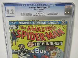 Amazing Spider-man #129 Cgc 9.2 White Pages Marvel Comics 1st App. Of Punisher