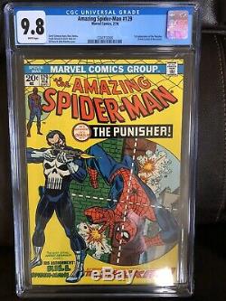 Amazing Spider-man #129 Cgc 9.8 White Pages First Punisher Centered