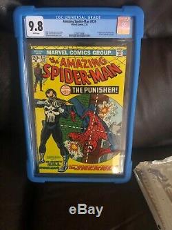 Amazing Spider-man #129 Cgc 9.8 White Pages First Punisher Centered