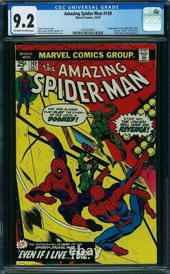 Amazing Spider-man #149 Cgc 9.2 Marvel Comics 1975 1st Spidey Clone + Gwen Stacy