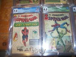 Amazing Spider-man #15-22 All Cgc