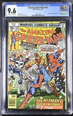 Amazing Spider-man #174 Cgc 9.6 Marvel Comics November 1977 Punisher + Hitman