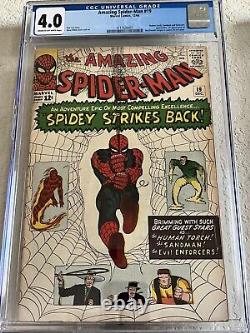 Amazing Spider-man 19 Cgc 4.0 1964 Marvel Comics 1st Macdonald Gargan Scorpion