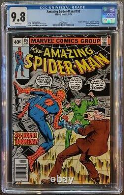 Amazing Spider-man #192 Cgc 9.8 Wp Marvel Comics 1979 Spencer Smythe & The Fly