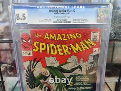 Amazing Spider-man #2 (1963) Cgc Grade 8.5 1st Appearance Of The Vulture