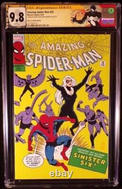 Amazing Spider-man #20 Cgc Ss 9.8 John Tyler Christopher Retro Variant Black Cat