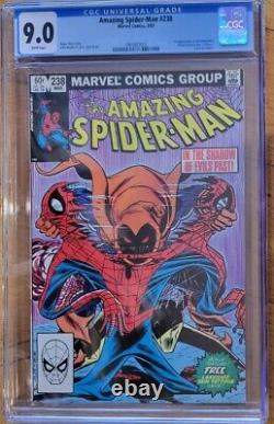 Amazing Spider-man 238 Cgc 9.0 White Pages Marvel Comics 1983