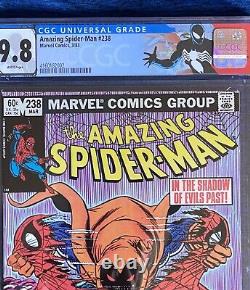 Amazing Spider-man # 238 cgc 9.8 White Pgs Hobgoblin Stan Lee Custom Label