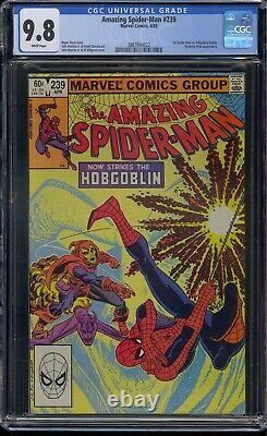 Amazing Spider-man #239 Cgc 9.8 1st Hobgoblin Battle White Pages