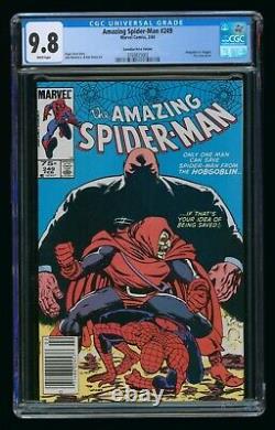 Amazing Spider-man #249 (1984) Cgc 9.8 Canadian Price Variant Cpv White Pages