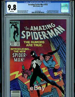 Amazing Spider-man #252 CGC 9.8 NM/MT 1984 Marvel Comics 1st Black Costume K22