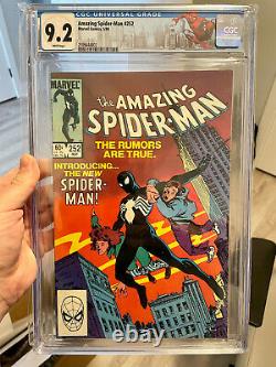 Amazing Spider-man 252 Cgc 9.2 1st Symbiote Black Costume Key Issue