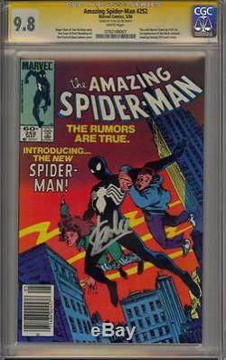 Amazing Spider-man 252 Cgc 9.8 Ss Stan The Man Lee 1st Black Suit Venom Mint
