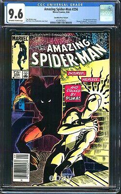 Amazing Spider-man #256 Newsstand Canadian Price Variant Cgc 9.6 1st App. Puma