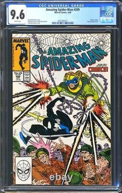 Amazing Spider-man #299 Cgc 9.6 Wp Nm+ 1st Venom Cameo Mcfarlane Cover