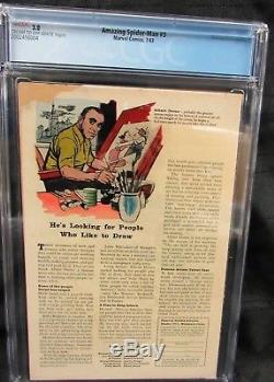 Amazing Spider-man #3 (1963) 1st Appearance Of Doctor Octopus CGC 3.0 J512