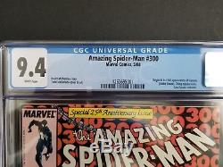Amazing Spider-man #300 1st Venom Beautiful Cgc 9.4 (nm) Infinity War