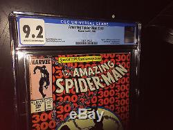 Amazing Spider-man #300 CGC 9.2 White Pages 1st Full Venom TAKING OFFERS