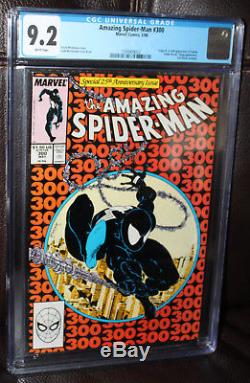 Amazing Spider-man #300 CGC 9.2 White Pages 1st appearance of Venom