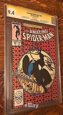 Amazing Spider-man 300 CGC 9.4 SS Stan Lee NM & Amazing Spider-man 298 9.4