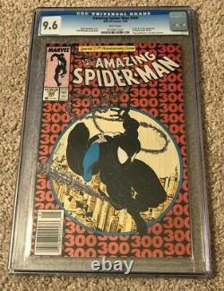 Amazing Spider-man #300 CGC 9.6, 1st app of Venom, WP, ULTRA RARE NEWSSTAND