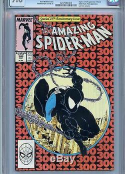 Amazing Spider-man #300 Cgc 9.8 White 1st Full App Of Venom
