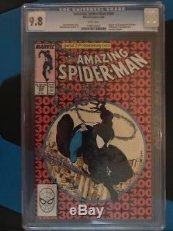 Amazing Spider-man #300 Cgc 9.8 White Pages 1st Appearance Of Venom