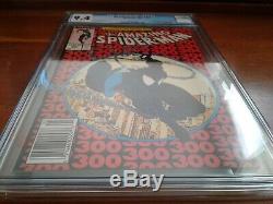Amazing Spider-man #300 Cgc Graded 9.4 White Pages Newsstand 1st Venom