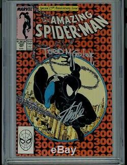 Amazing Spider-man #300 First Full Venom! Cgc 9.8 Ss Stan Lee Todd Mcfarlane