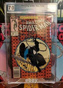 Amazing Spider-man 300 First Venom PGX 7.0 1988 Spiderman Newsstand not CGC