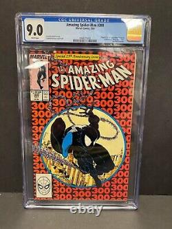 Amazing Spider-man #300 Newsstand Cgc 9.0 1st Appearance Of Venom