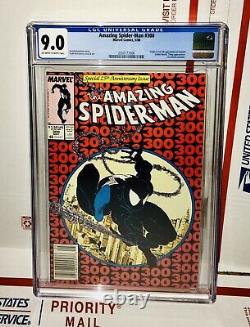 Amazing Spider-man #300 Newsstand Edition 1st Appearance Of Venom Cgc 9.0 Movie