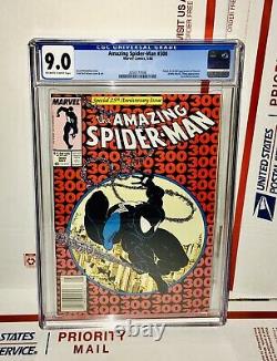 Amazing Spider-man #300 Newsstand Edition 1st Appearance Of Venom Cgc 9.0 Movie