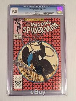 Amazing Spider-man 300 cgc 9.8 White Pages First Venom