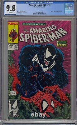 Amazing Spider-man #316 Cgc 9.8 Venom Cover Mcfarlane White Pages