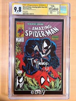 Amazing Spider-man #316 Mexican Foil Cgc 9.8 Ss Signed By Todd Mcfarlane Venom