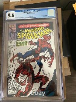Amazing Spider-man #361 CGC 9.6 White pages