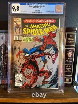 Amazing Spider-man 361 CGC 9.8. Second Print First Appearance of Carnage