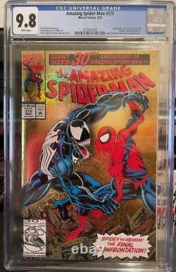 Amazing Spider-man #375 Cgc 9.8 White Pages