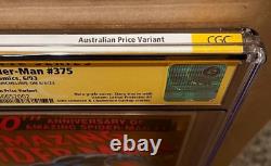Amazing Spider-man #375 Newsstand Australian Price Variant Cgc Ss 1st She Venom