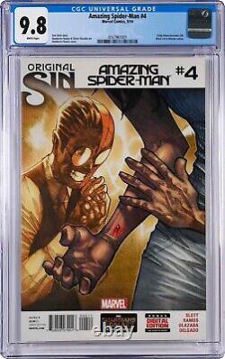 Amazing Spider-man 4 first Appearance Of Silk CGC 9.8