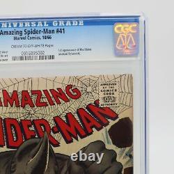 Amazing Spider-man #41 Cgc 8.0 Graded 1st Rhino Appearance