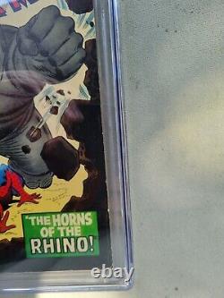 Amazing Spider-man 41 cgc 7.0 white page 1st Rhino Key MCU Marvel comics