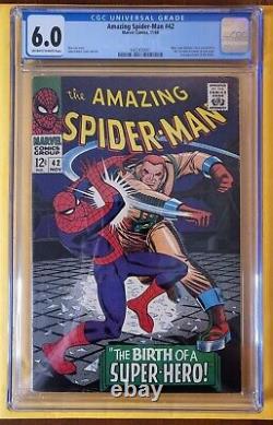 Amazing Spider-man #42 1966 Cgc 6.0 Off White To White Pages