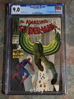 Amazing Spider-man #48 cgc 9.0 White Pages