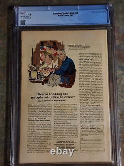 Amazing Spider-man #48 cgc 9.0 White Pages
