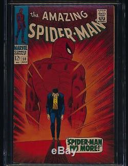 Amazing Spider-man #50 (07/67) Cgc Vf 8.0 Ow-wp 1st App Kingpin Key Sa Book