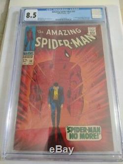 Amazing Spider-man 50 Cgc 8.5 1st Kingpin, Iconic Cover, 1967