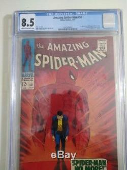 Amazing Spider-man 50 Cgc 8.5 1st Kingpin, Iconic Cover, 1967