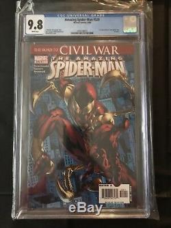 Amazing Spider-man #529 Cgc 9.8 White Pages First Spider-armor
